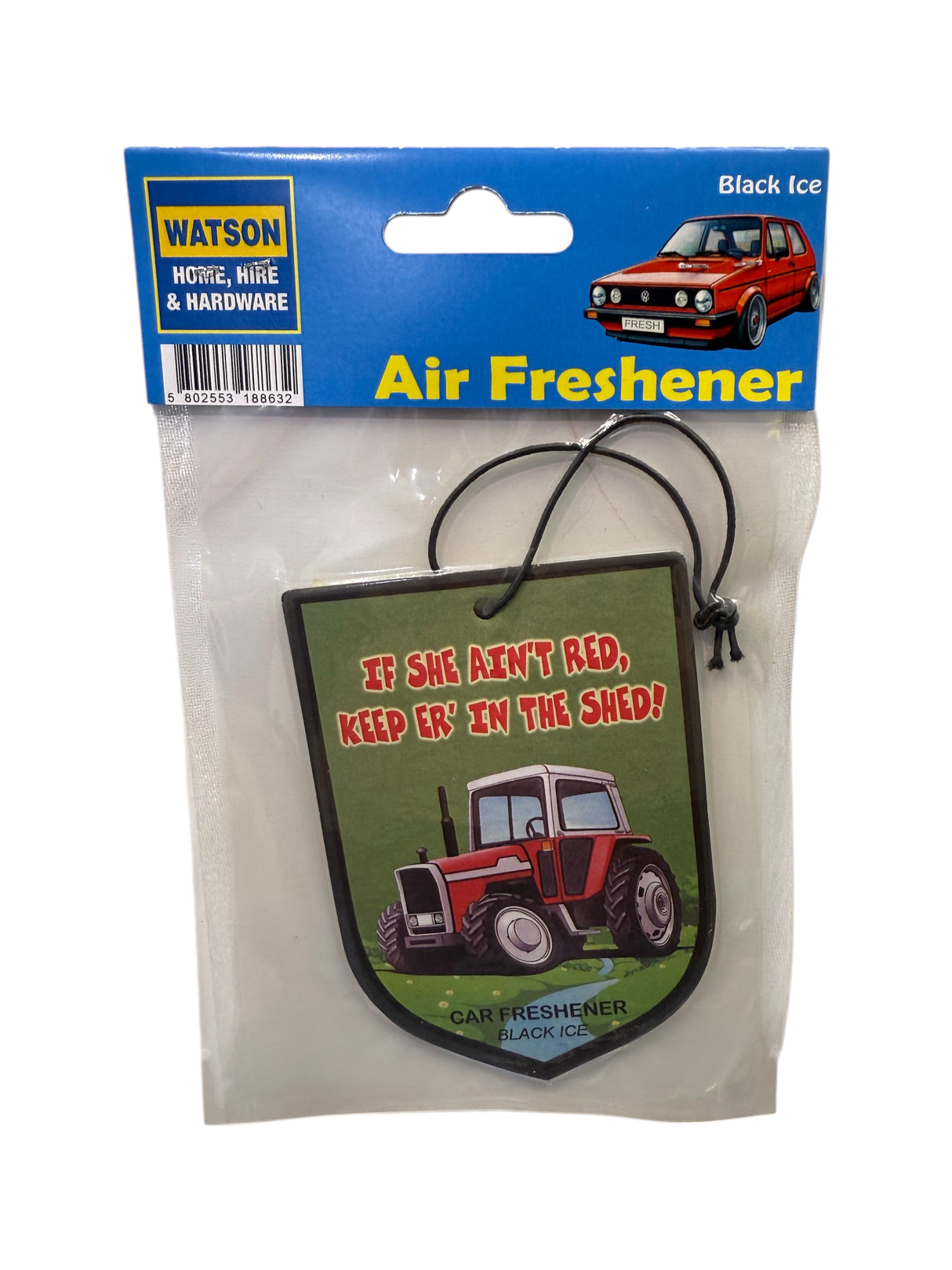 WATSON HIRE NOVELTY AIR FRESHENER