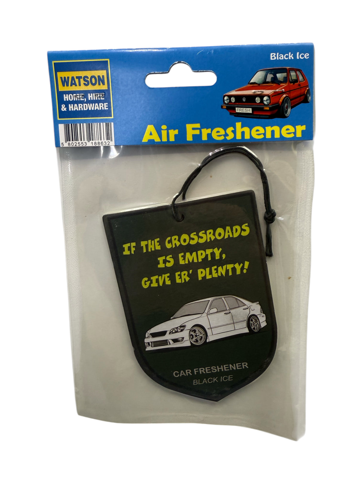 WATSON HIRE NOVELTY AIR FRESHENER