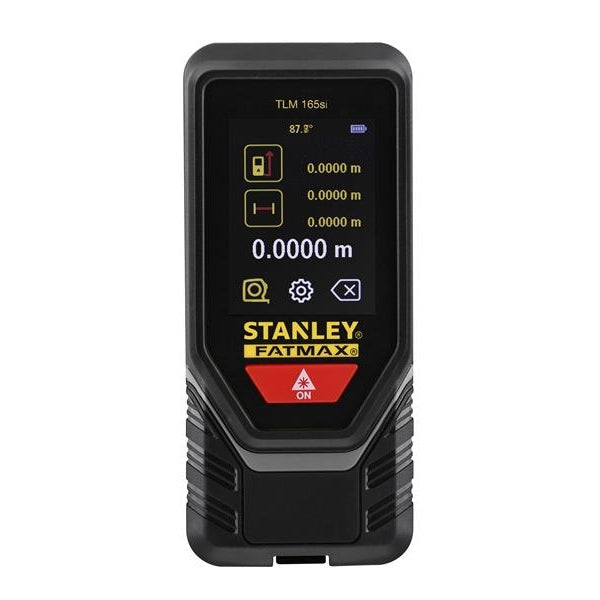 STANLEY® Intelli Tools TLM 165SI FatMax® Bluetooth® Laser Measurer 60m