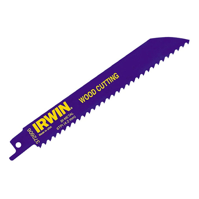 IRWIN® 606R Sabre Saw Blade Wood Cutting 150mm Pack of 5