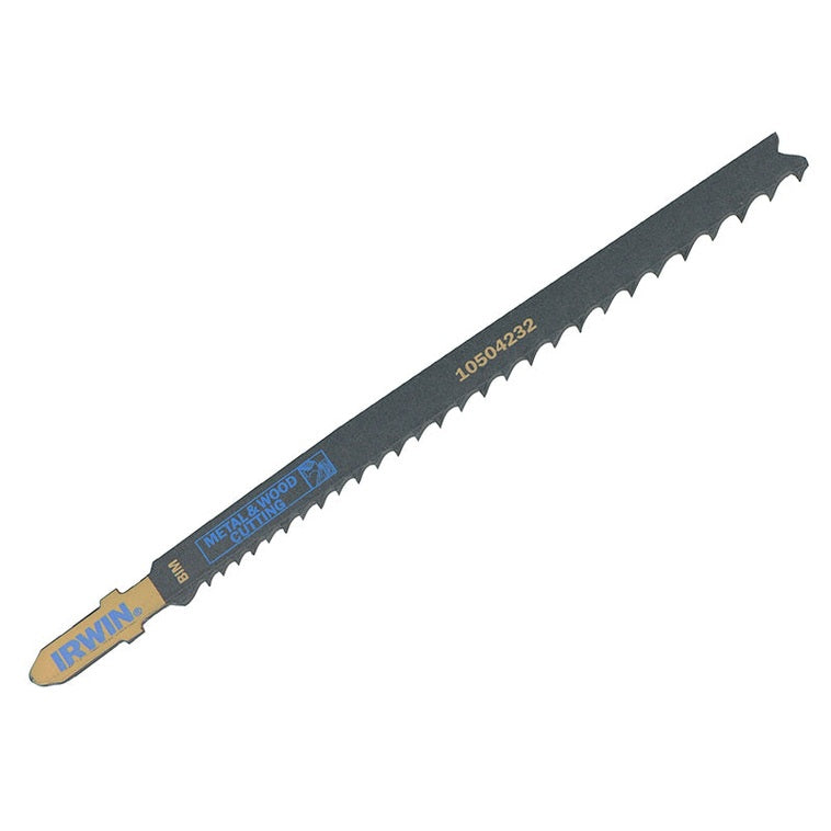IRWIN® Jigsaw Blades Metal & Wood Cutting Pack of 5 T345XF