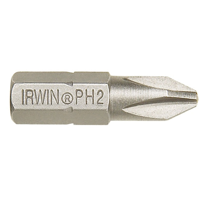 IRWIN® Phillips Insert Bits PH2 25mm (Pack 10)