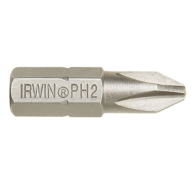 IRWIN® Phillips Insert Bits PH2 25mm (Pack 2)