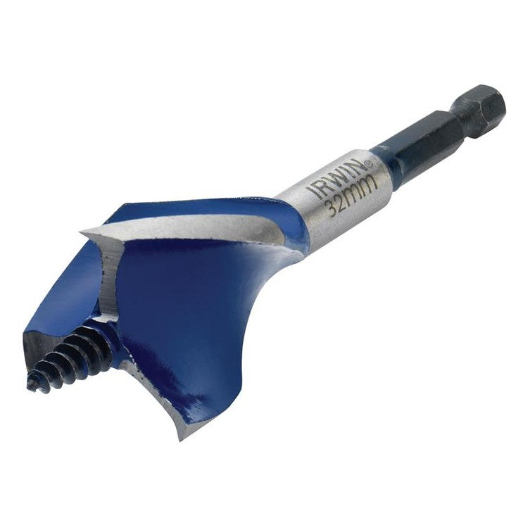 IRWIN® Blue Groove 6X Stubby Wood Bit 32 x 100mm