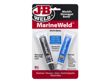 JB WELD MARINE WELD SETS IN 4 HOURS 2 X 30ML