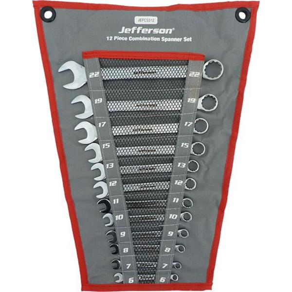 JEFFERSON 12PIECE COMBINATION SPANNER SET