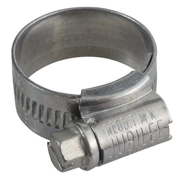 Jubilee® 0X Zinc Protected Hose Clip 18 - 25mm (3/4 - 1in)