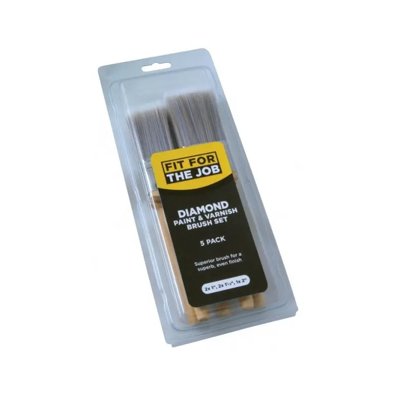 FIT FOR THE JOB DIAMOND BRUSH SET 5PK