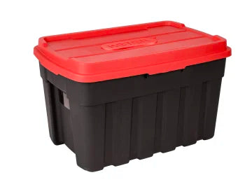 KETER TUFF TOTE 140L BLACK/RED