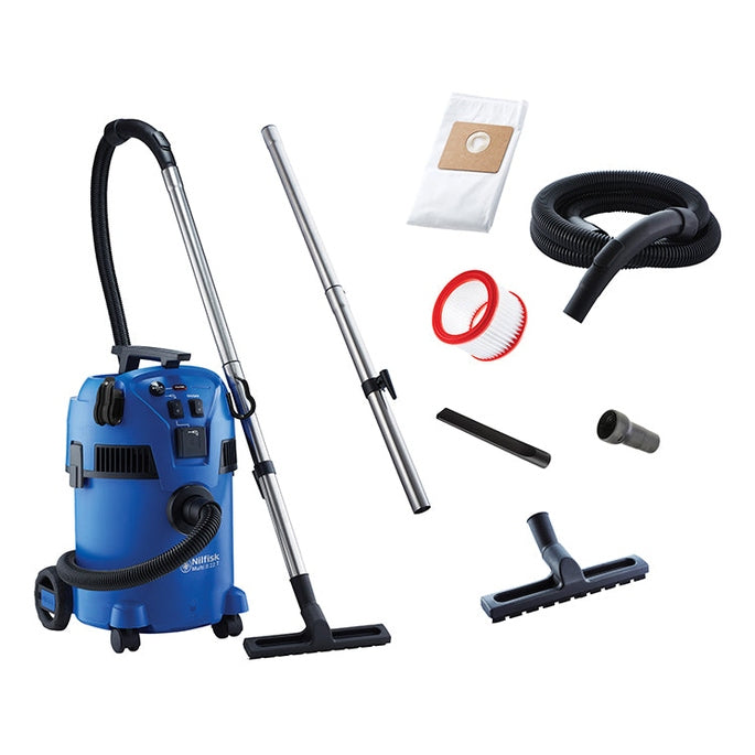 Nilfisk Multi ll 22T Wet & Dry Vacuum with Power Tool Take Off 1200W 240V