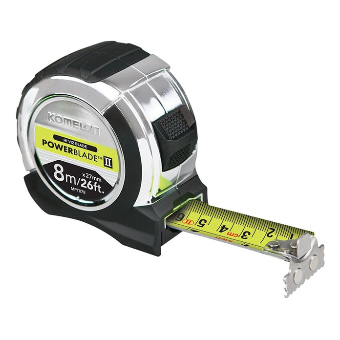 Komelon PowerBlade™ II Pocket Tape 8m/26ft (Width 27mm)