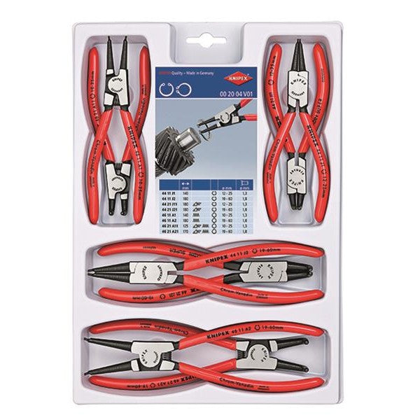 Knipex Circlip Plier Set, 8 Piece