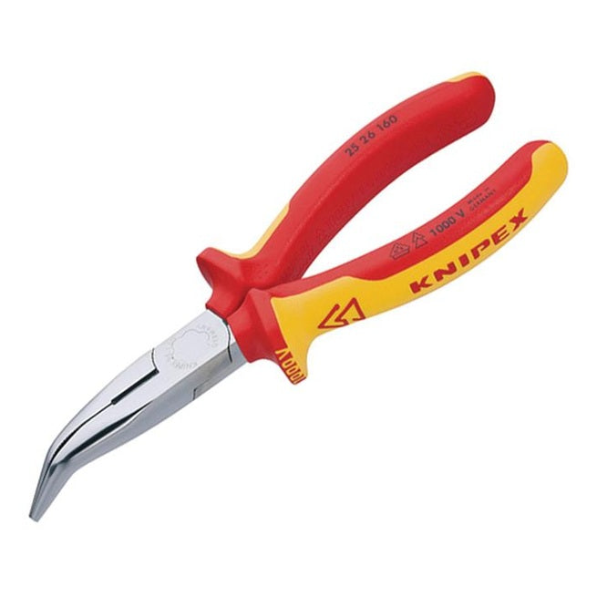 Knipex VDE Snipe Nose Side Cutting Pliers 160mm