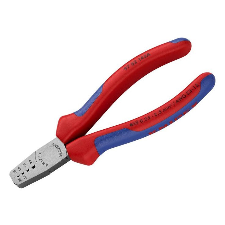 Knipex Crimping Pliers for Wire Ferrules 145mm