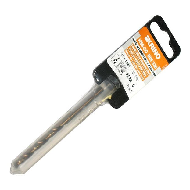Krino Cobalt HSS Twist Drill Bit 10mm Display Pack
