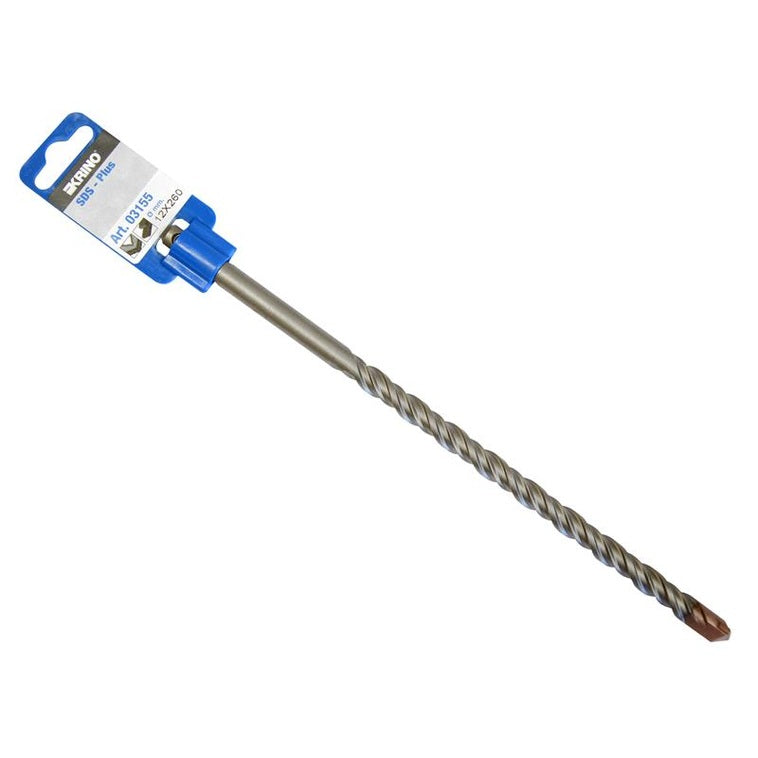 Krino SDS Plus Drill Bit 12 x 260mm Display Pack