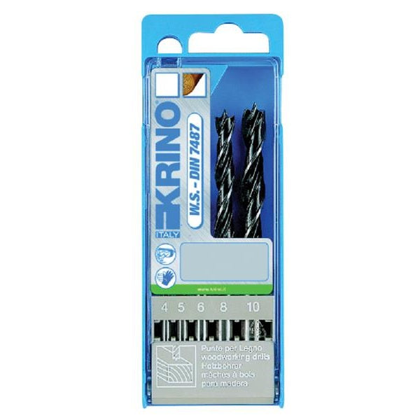 Krino Wood Drill Bit Set, 5 Piece
