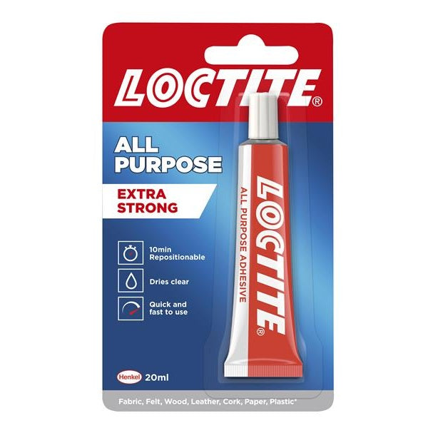 Loctite All-Purpose Extra Strong Adhesive Tube 20ml