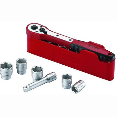 TENG TOOL 1/4" DRIVE MM 13PC SOCKET SET