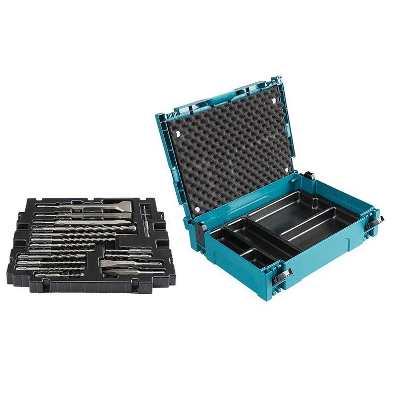 Makita B-52059 MAKPAC SDS Plus Set, 17 Piece