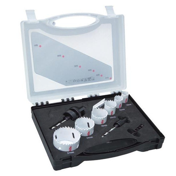 Makita D-47117 Plumber Holesaw Kit, 8 Piece