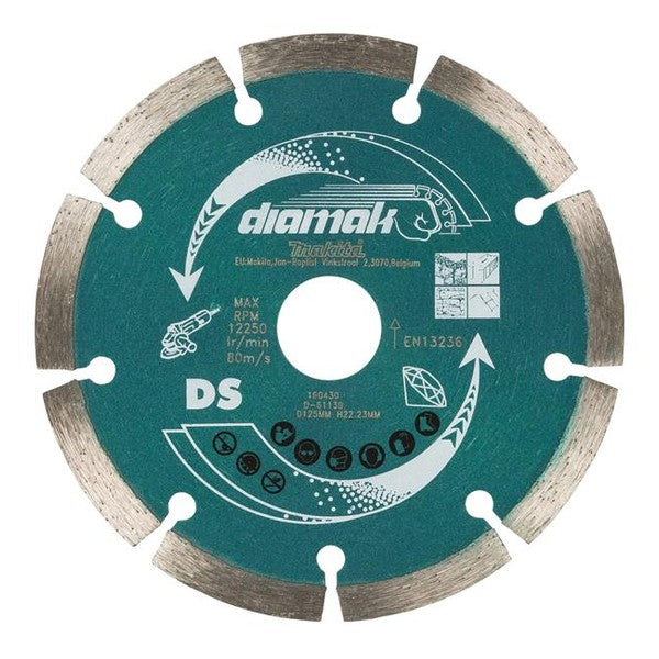 Makita D-61139 Diamak Diamond Blade 125 x 22.23mm