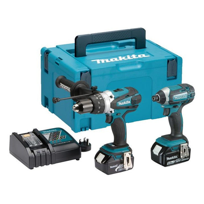 Makita DLX2145TJ LXT Twin Pack 18V 2 x 5.0Ah Li-Ion