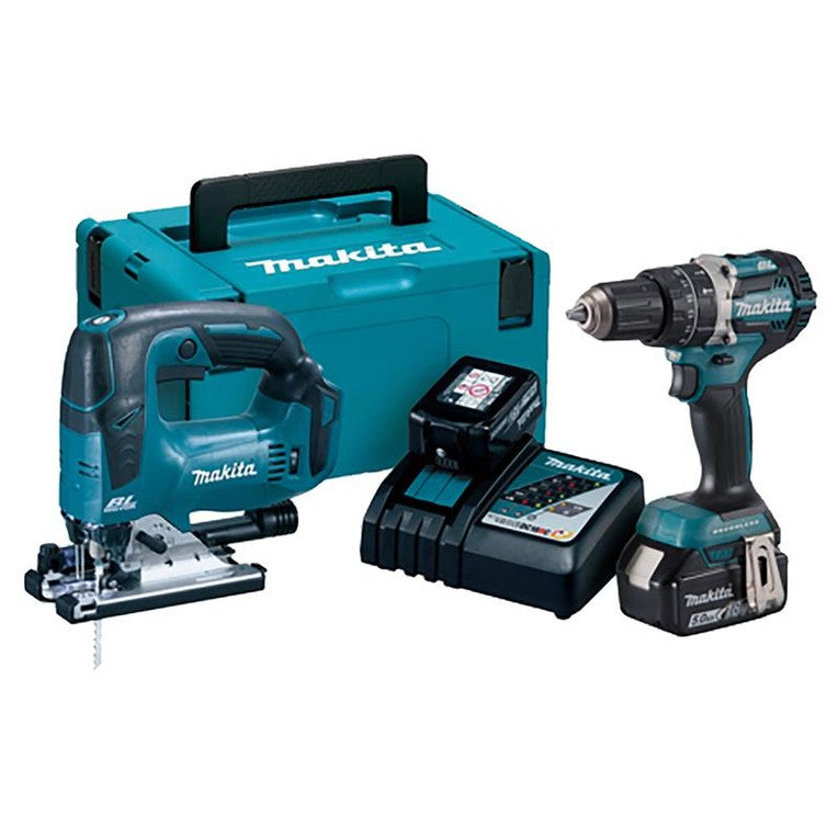 Makita DLX2202TJ1 LXT Combo Kit 18V 2 x 5.0Ah Li-ion