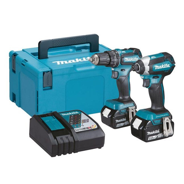 Makita DLX2268TJ LXT Combo Twin Pack 18V 2 x 5.0Ah Li-ion