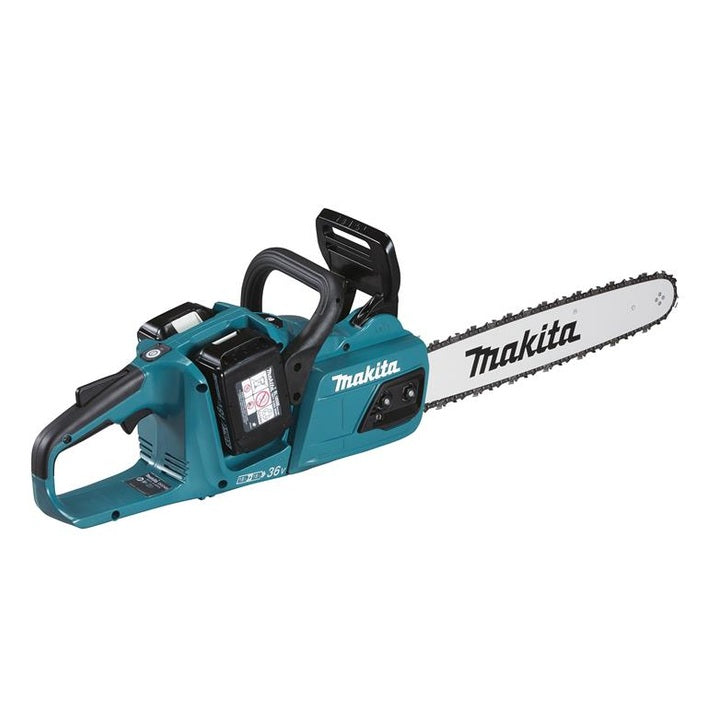 Makita DUC405PT2 Brushless LXT Chainsaw 36V (2 x 18V) 2 x 5.0Ah Li-ion