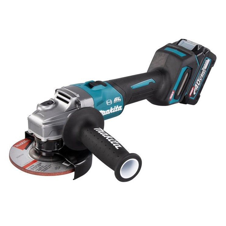 Makita GA005GD201 XGT 40Vmax BL Grinder 125mm 40V 2 x 2.5Ah Li-ion