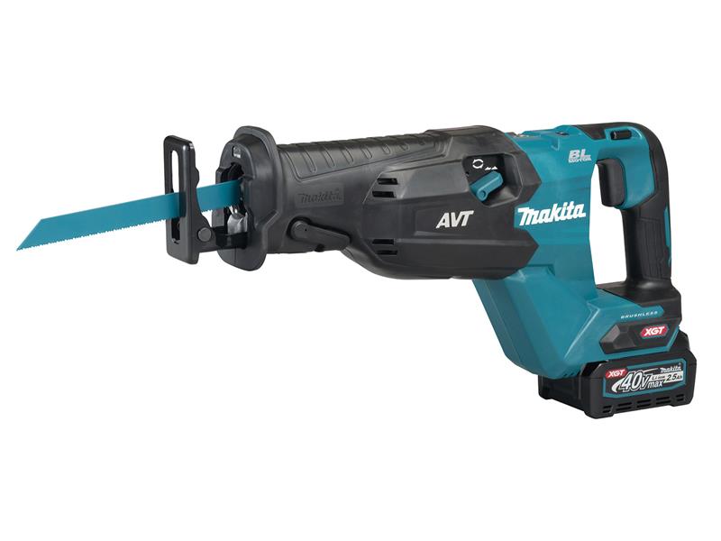 Makita JR002GD201 XGT 40Vmax BL Reciprocating Saw 40V 2 x 2.5Ah Li-ion - Watson Hire