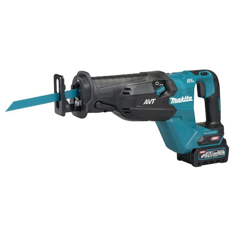Makita JR002GD201 XGT 40Vmax BL Reciprocating Saw 40V 2 x 2.5Ah Li-ion - Watson Hire
