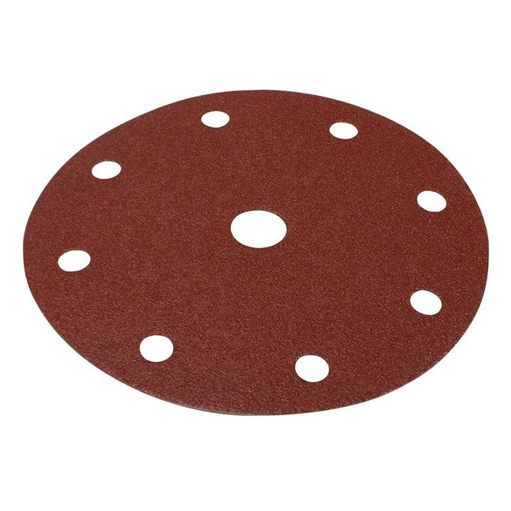 Makita Hook & Loop Abrasive Disc 150mm 80G (Pack 10)