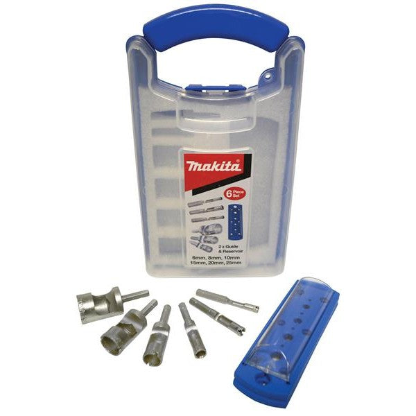 Makita Diamond Drill Bit Set, 6 Piece