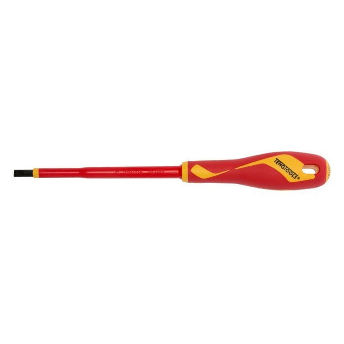 TENG TOOL SCREWDRIVER 5.5MM X 125MM FLAT 1000V
