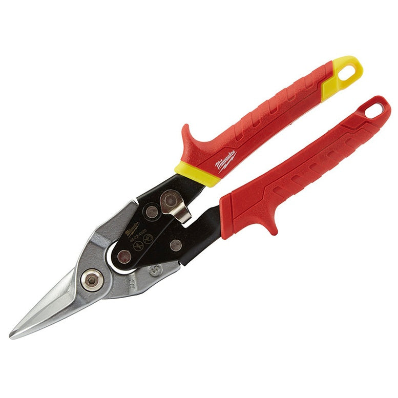 Milwaukee Hand Tools Metal Aviation Snips Straight Cut