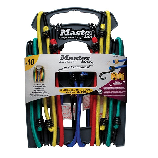Master Lock Twin Wire™ Bungee Organiser 10 Piece