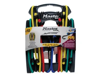 MASTER LOCK 10 PIECE BUNGEE SET