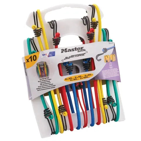 MASTER LOCK 10 PIECE BUNGEE SET