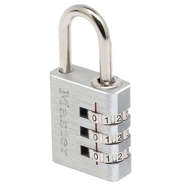 Master Lock Aluminium 30mm 3-Digit Combination Padlock