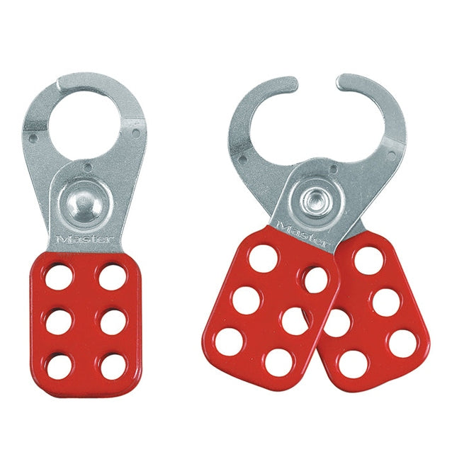Master Lock Lockout Standard Hasp 25mm Steel Red