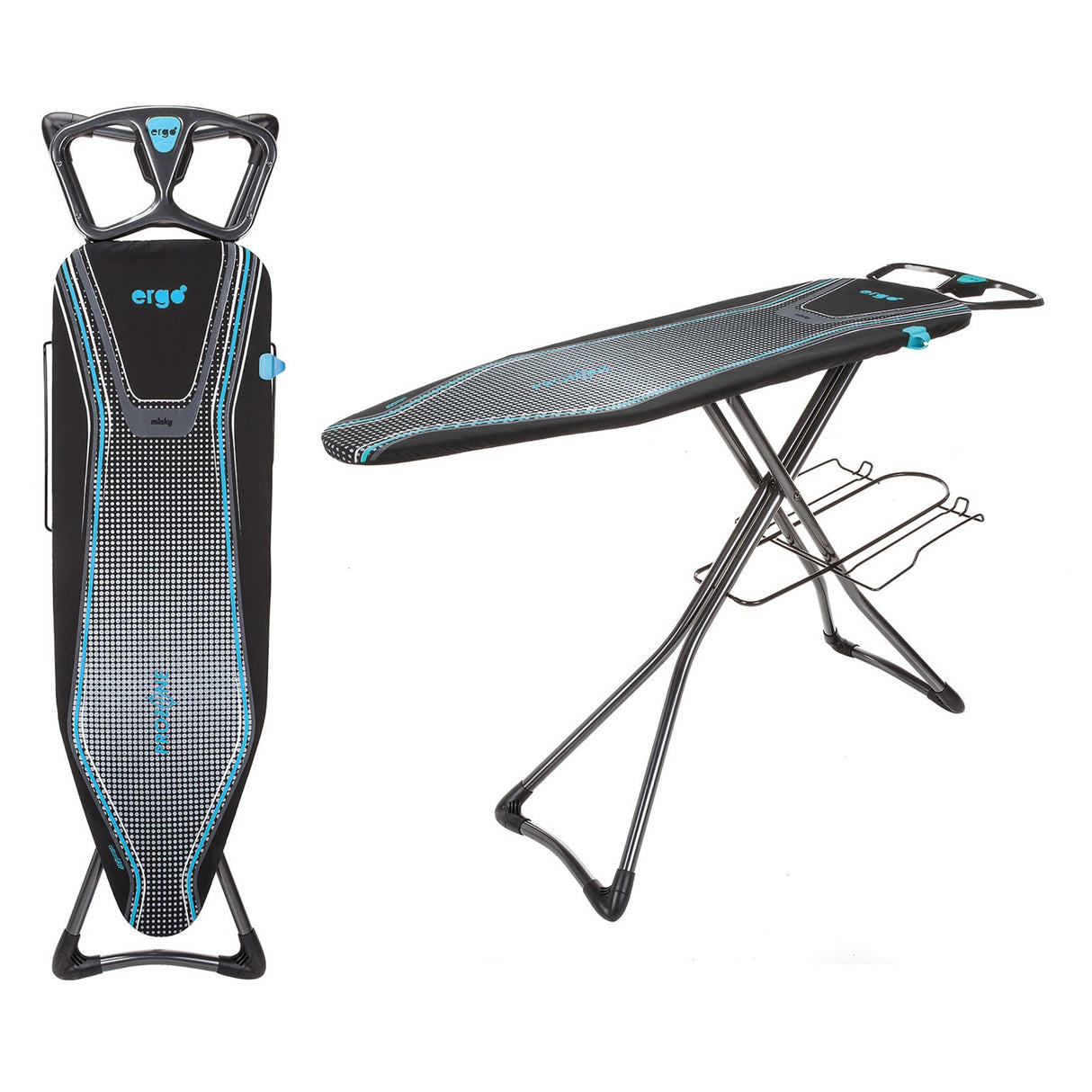 MINKY ERGO PLUS IRONING BOARD BLUE - Watson Hire