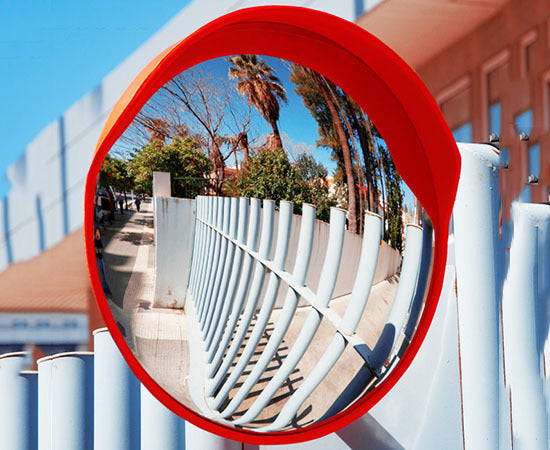 TOOLWAY 600MM CONVEX BLINDSPOT MIRROR & BRACKET