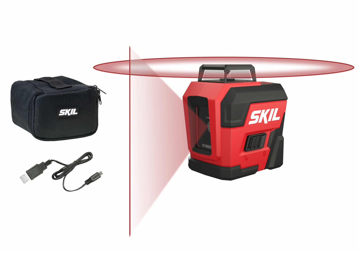SKIL 1960DA 20M CROSS LINE LASER 360 USB CABLE