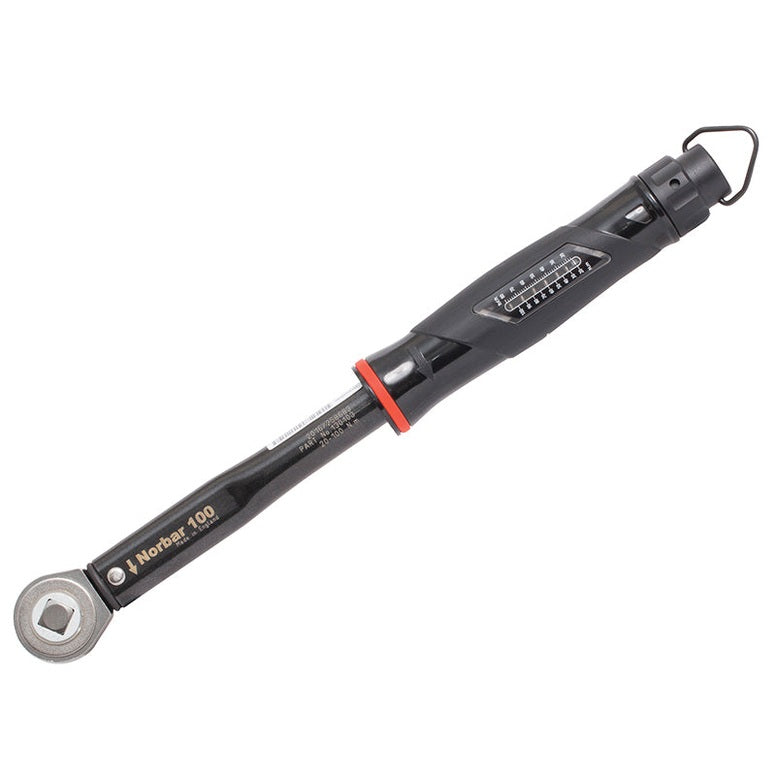 Norbar NorTorque® 100 Adjustable Dual Scale Ratchet Torque Wrench 1/2in Drive 20-100Nm - Watson Hire