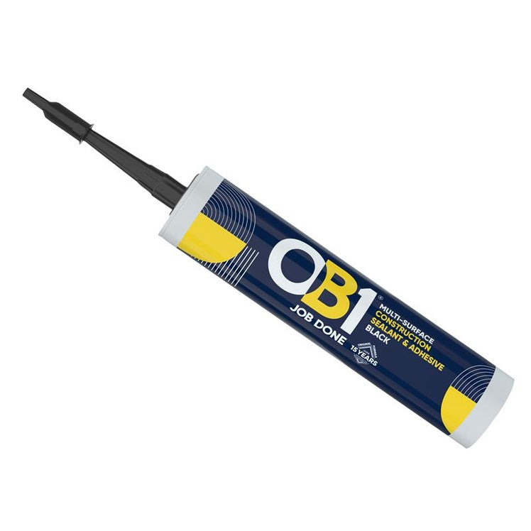 OB1® Hybrid Sealant & Adhesive Black 290ml