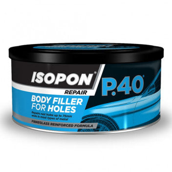 UPOL EXTRA P40 BODY FLLER FOR HOLES 600ML TIN
