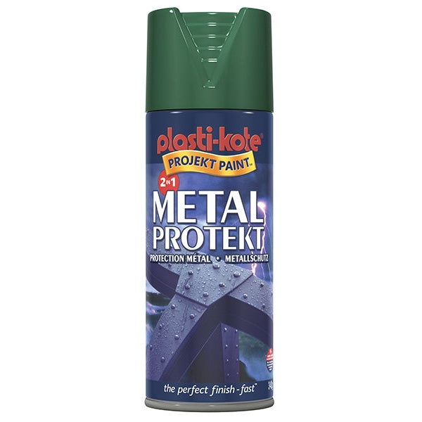 PlastiKote Metal Protekt Spray Forest Green 400ml