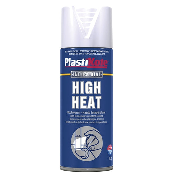 PlastiKote High Heat Paint Black 400ml